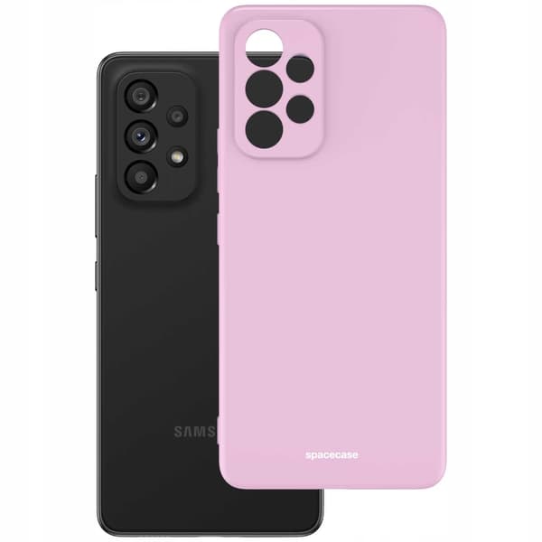 Spacecase Silikonfodral För Samsung Galaxy A53 5G Lilac