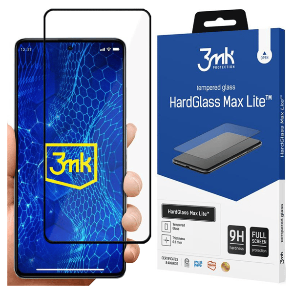 REDMI NOTE 12 PRO/PRO+ - 3MK HARDGLASS MAX LITE