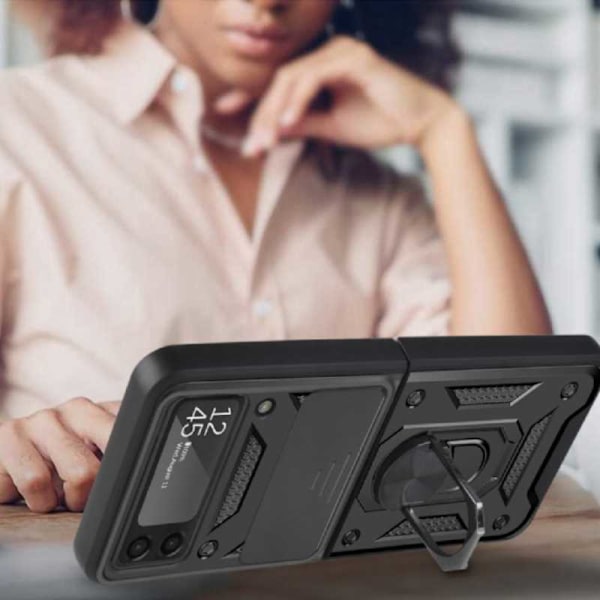 Rymdfodral För Samsung Galaxy Z Flip 3 Svart