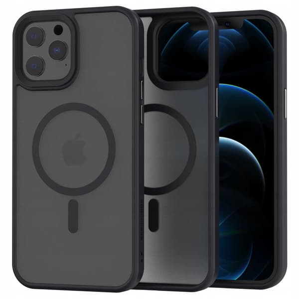 Spacecase Case Hybrid Mag Cover För Iphone 12 Pro Max Black