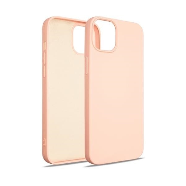 Beline Silikonfodral iPhone 14 Plus 6,7" roséguld/roséguld