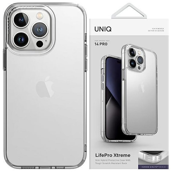 UNIQ LifePro Xtreme-deksel iPhone 13 Pro Max 6.7 gjennomsiktig/krystallklar