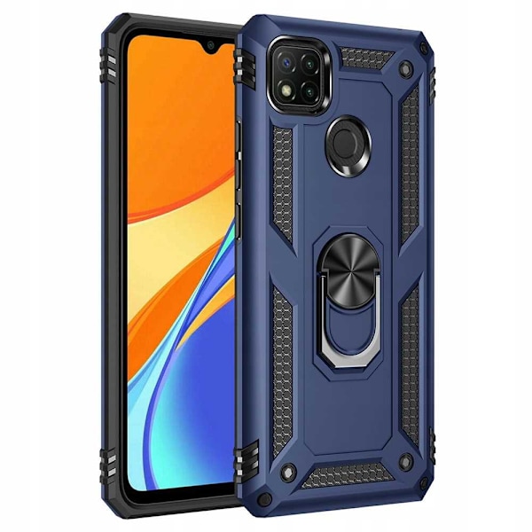Spacecase Case Cover För Xiaomi Redmi 9C 10A Ring Nx Blue