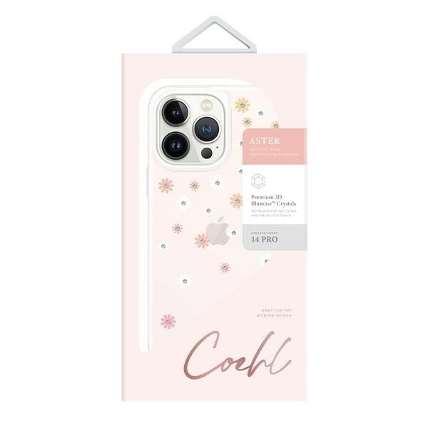 UNIQ Coehl Aster iPhone 14 Pro 6.1 deksel rosa/vårrosa