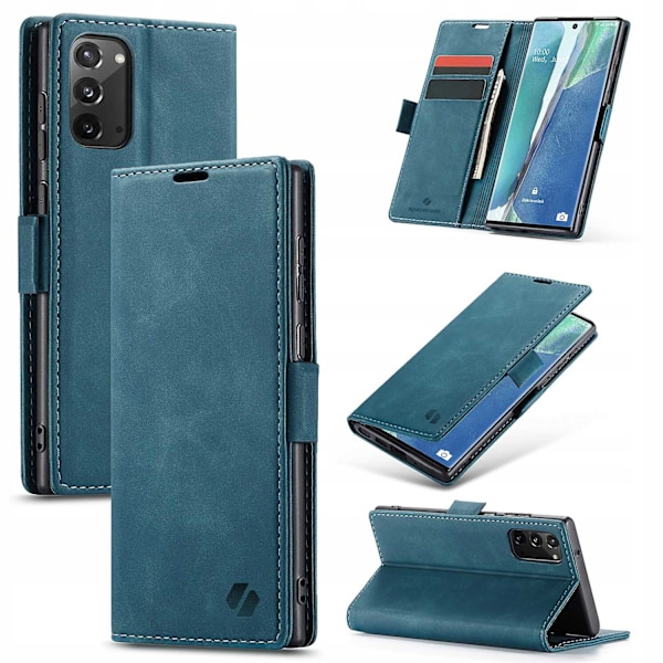 Spacecase Fodral Pålbockskydd För Samsung Galaxy Note 20 Blå