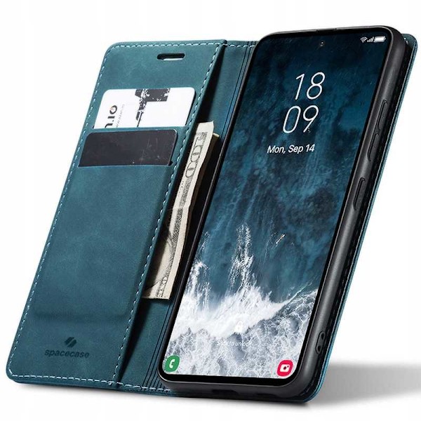 Spacecase Fodral Pålbockskydd För Samsung Galaxy S23 Fe Blue