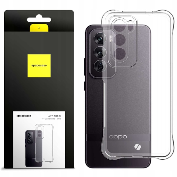Spacecase Antichock-Fodral För Oppo Reno 12 Pro 5G-Skäl
