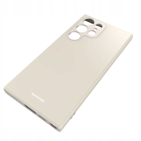 Spacecase Silikonfodral För Samsung Galaxy S23 Ultra Bone