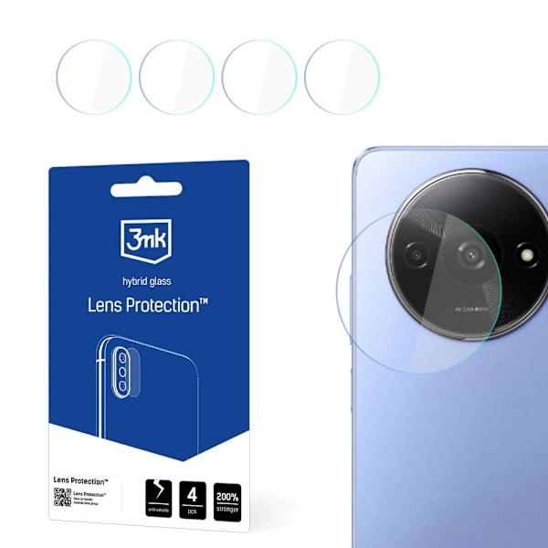 3MK LENS PROTECTION HYBRID KAMERAGLAS TIL XIAOMI REDMI A3