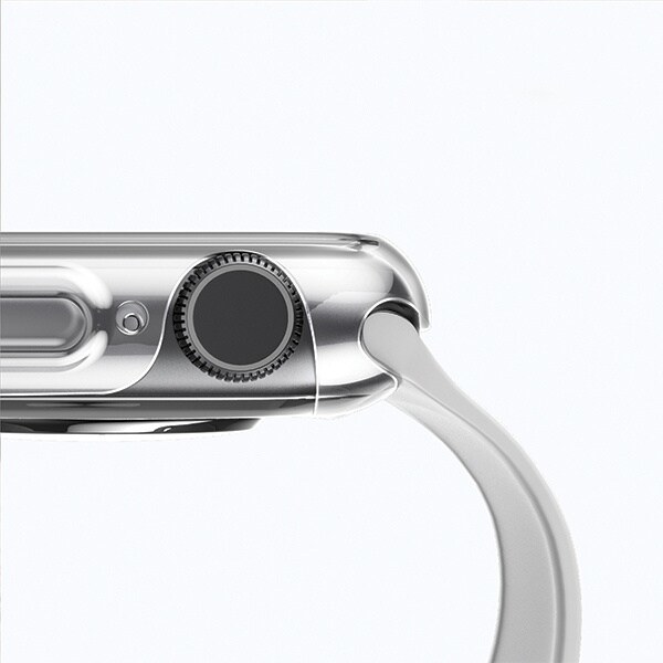UNIQ Garde-deksel for Apple Watch Series 4/5/6/SE 44mm. grå/røykgrå
