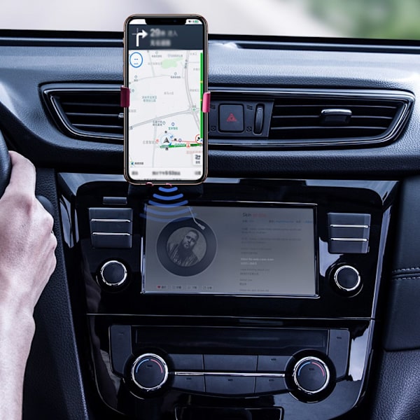 BASEUS BLUETOOTH-SENDER TRÅDLØS FORBINDELSE TIL BILEN SORT
