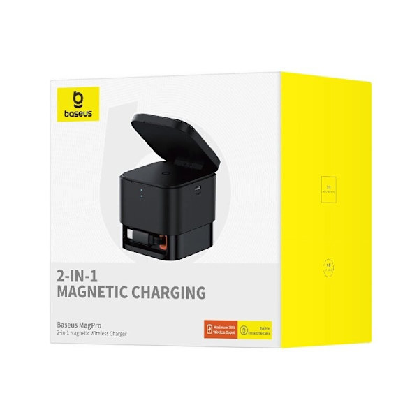 Baseus BS-W531 MagSafe / Qi USB-C 20W trådløs lader - svart