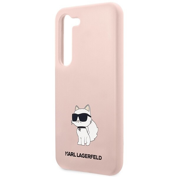 Karl Lagerfeld KLHCS23MSNCHBCP S23+ S916 Hard Case Rosa/rosa Silikon Choupette