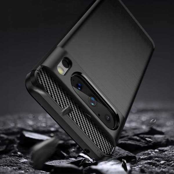Spacecase Case Cover Till Google Pixel 8 Pro Black Carbon