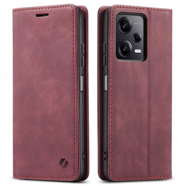 Spacecase Pålbocksväska För Poco X5 Pro Note 12 Pro Red