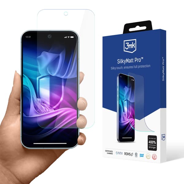 GOOGLE PIXEL 9 PRO - 3MK SILKY MATT PRO Transparent
