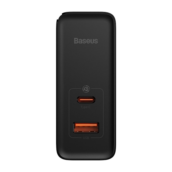 Baseus GaN5 Pro Fast Universal GaN USB Type C / USB-lader 100W PD3.0, QC4.0+, AFC Black (CCGP090201)