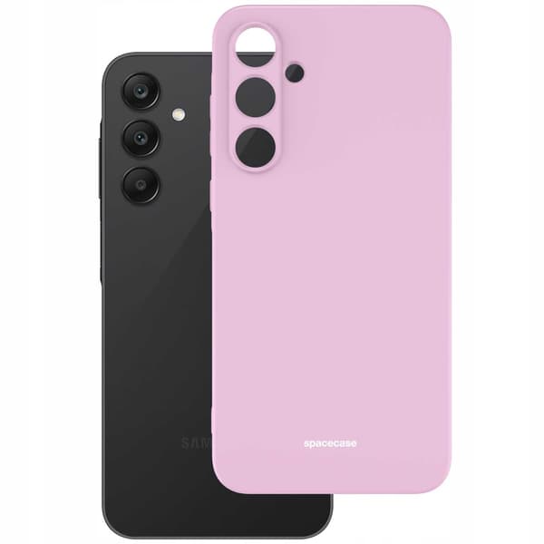 Spacecase Silikonfodral För Samsung Galaxy A35 5G Lilac