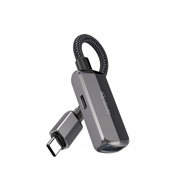 MCDODO USB-C TIL USB OTG ADAPTER USB-A ADAPTER KABELHOLDER