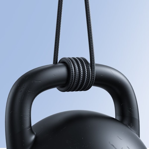 Joyroom USB - Lightning-kabel 2,4A 0,25 m svart (S-UL012A11)