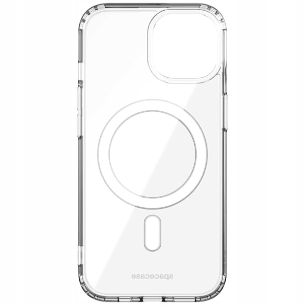 Spacecase Clear Mag-Fodral För Iphone 15 Plus För Magsafe Transparent