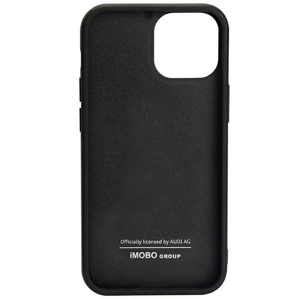 AUDI CARBON FIBER COVER TIL IPHONE 14 PRO MAX - SORT