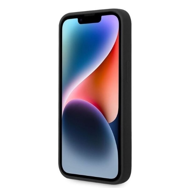 KARL LAGERFELD SILIKONE IKONIK ETUI TIL IPHONE 14 PLUS - SORT