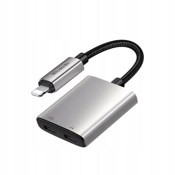 MCDODO ADAPTER 2X LIGHTNING KABEL IPHONE X 11 12 13 14 PRO