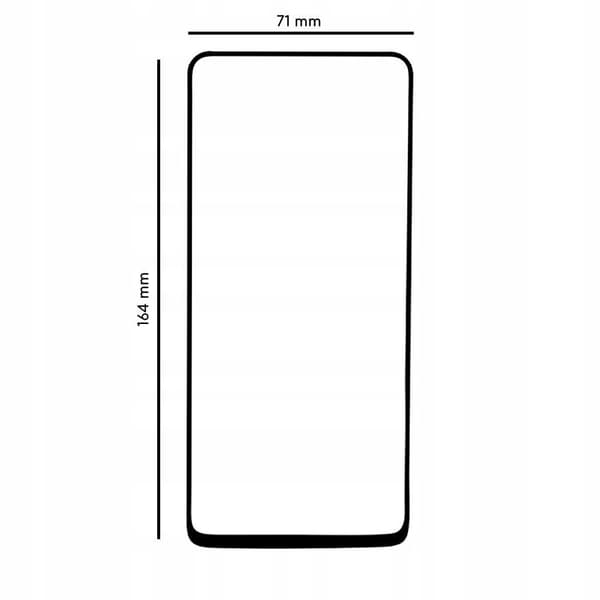 Spacecase 5D Härdat Glas För Motorola G200 5G Frontskydd