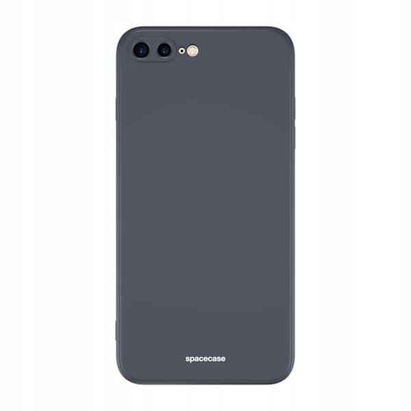 Spacecase Silikonfodral För Iphone 7 8 Plus Svart Skydd
