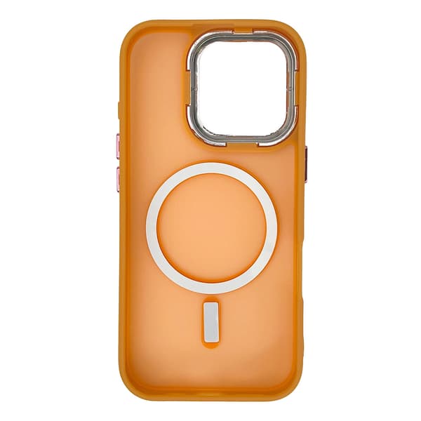 MAGNETIC COLLECTION MAGSAFE ETUI TIL IPHONE 16 PRO MAX - ORANGE