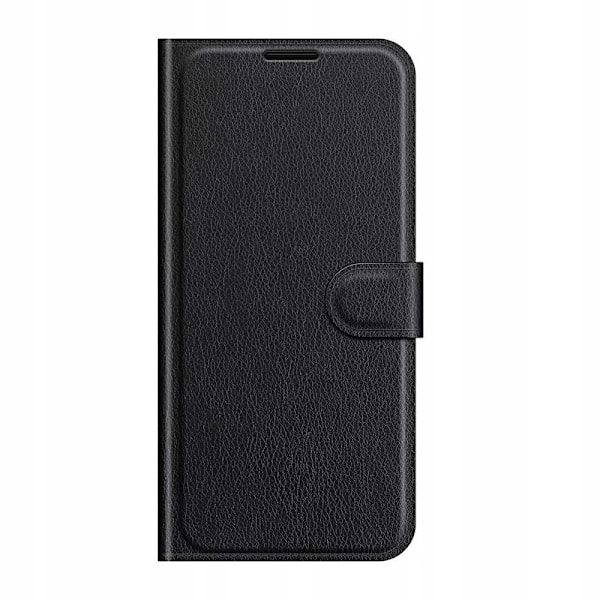 Litchi Fodral Till Realme C21Y C25Y Telefon Svart
