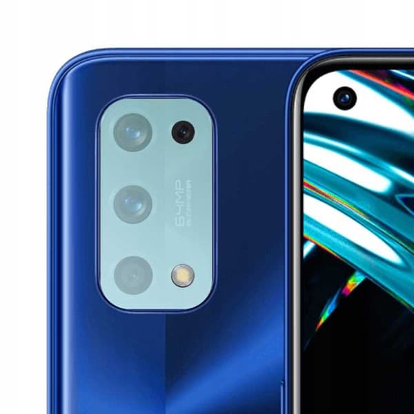 Rymdfall Härdat Glas För Realme 7 Pro Camera Glas Skydd