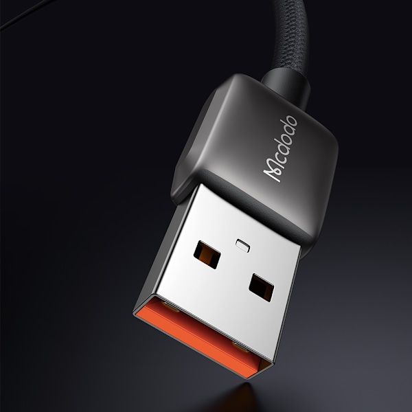 MCDODO USB-C SNABBLADDNINGSKABEL FÖR SAMSUNG XIAOMI TYP C 6A 100W 1M LED
