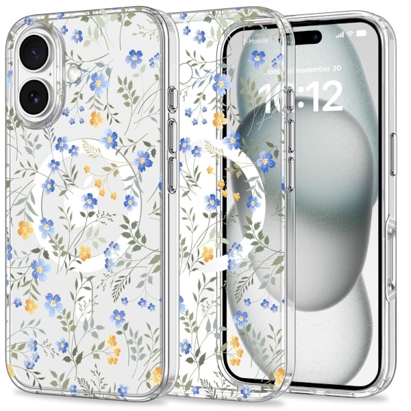 TECH-PROTECT MAGMOOD MAGSAFE IPHONE 16 FORÅRSBLOMSTER