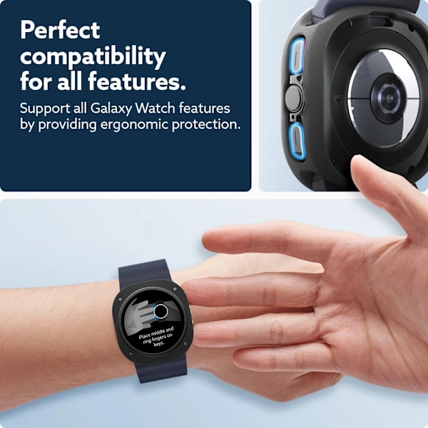 CASEOLOGY VAULT COVER TIL SAMSUNG GALAXY WATCH ULTRA (47 MM) - MAT SORT