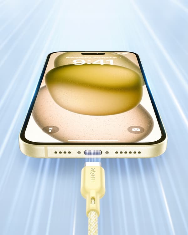 INNOSTYLE USB-C SNABBLADDNINGSKABEL FÖR IPHONE SAMSUNG USB TYP C 60W 2M