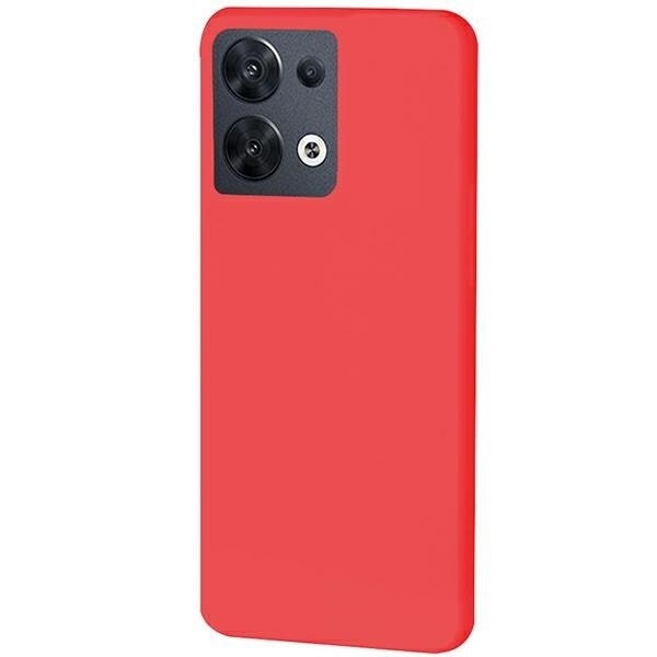 Beline Candy Case för Oppo Reno 8 röd/ed