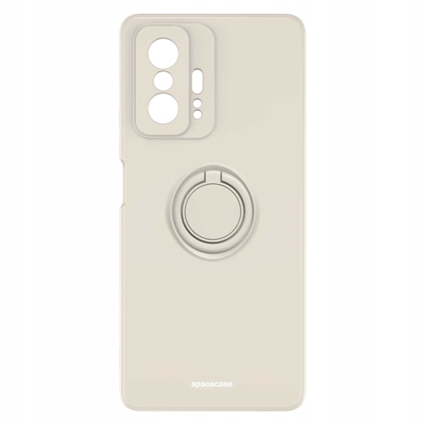 Spacecase Silikon Ringfodral För Xiaomi Mi 11T 11T Pro Bone
