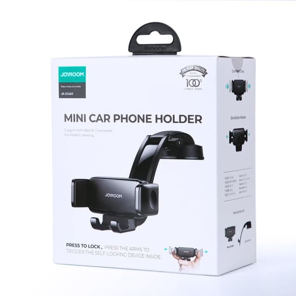 JOYROOM MEKANISK BIL COCKPITHOLDER SORT