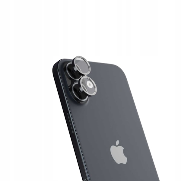 Rymdfall Härdat Glas Quickfit-Kamera För Iphone 16 16 Plus Svart