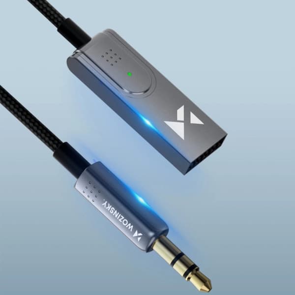 Wozinsky WTODB Bluetooth 5.3 lydadapter / AUX lydmottaker