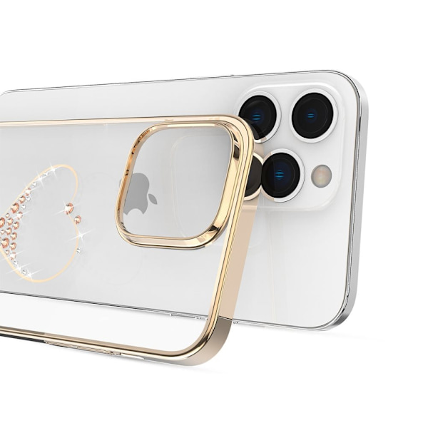 KINGXBAR CASE HOUSING COVER BAG CASE TIL IPHONE 14 PLUS GULD