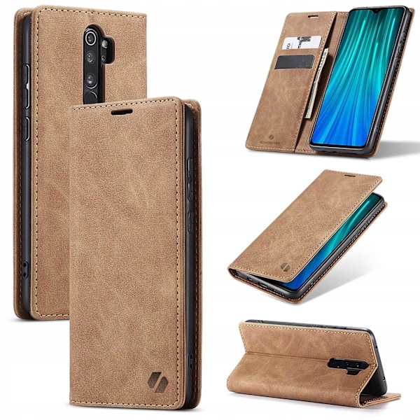 Spacecase-Fodral Pålånkskydd För Xiaomi Redmi Note 8 Pro Ljusbrun