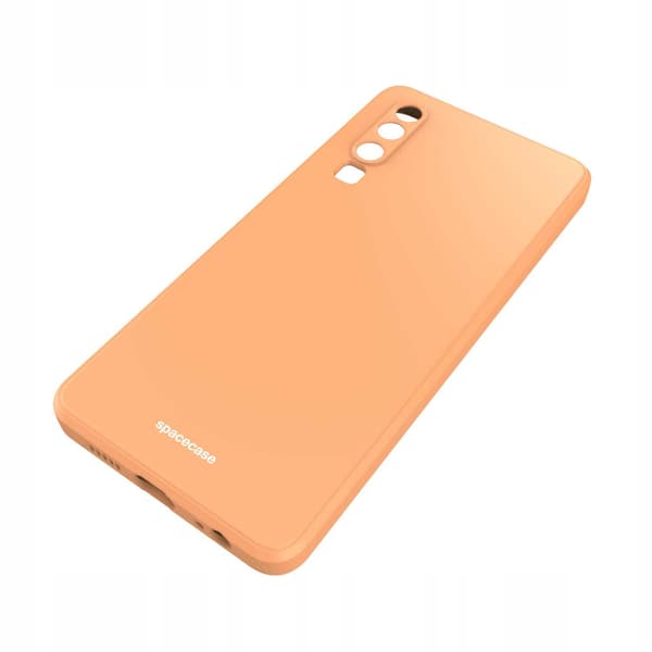 Spacecase Silikonfodral För Huawei P30 Orange Skydd