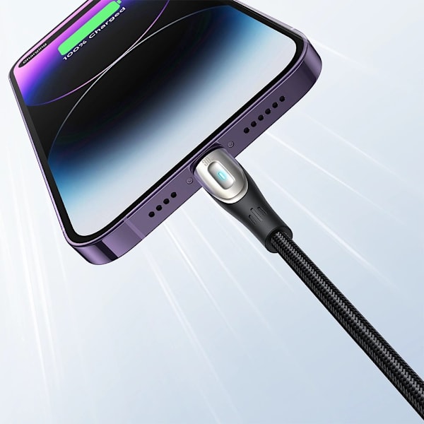 Joyroom Pioneer Series SA31-CL3 USB-C / Lightning 30W 1,2m kabel - svart