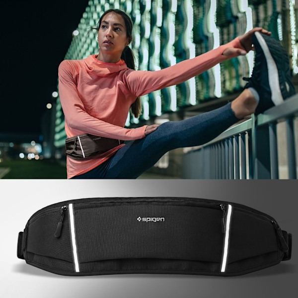 SPIGEN A710 DYNAMIC SHIELD TALJETASKE SORT