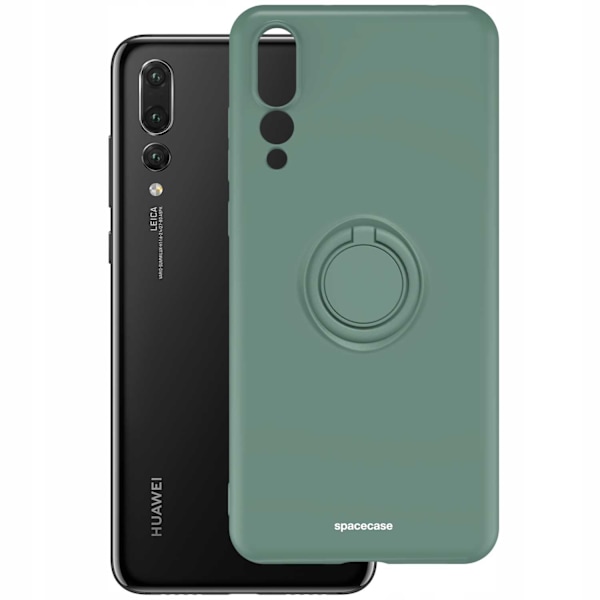 Spacecase-Fodral Silikonskydd För Huawei P20 Pro Green