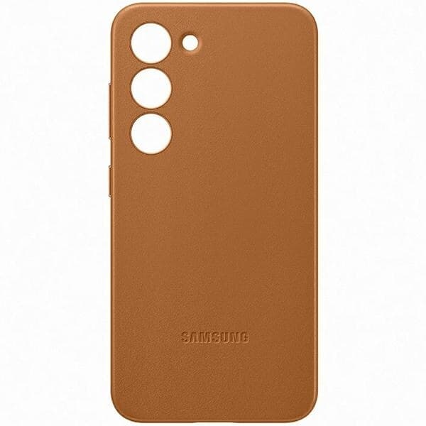 SAMSUNG CASE CASE COVER CASE TIL SAMSUNG GALAXY S23+ BROWN