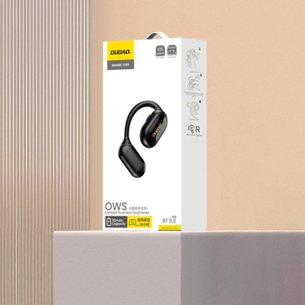 OWS DUDAO U4A BLUETOOTH 5.3 IPX5 BUSINESS HEADSET - SORT